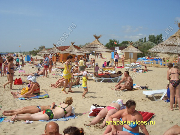 Пляж в п. Джемете