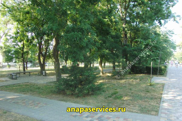 Парк им. Гудовича в Анапе