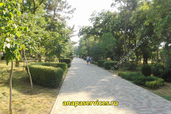 Парк имени Гудовича в Анапе