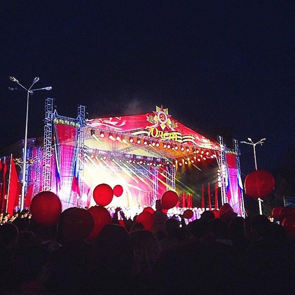 Праздничный концерт. Анапа, 9 мая 2015
